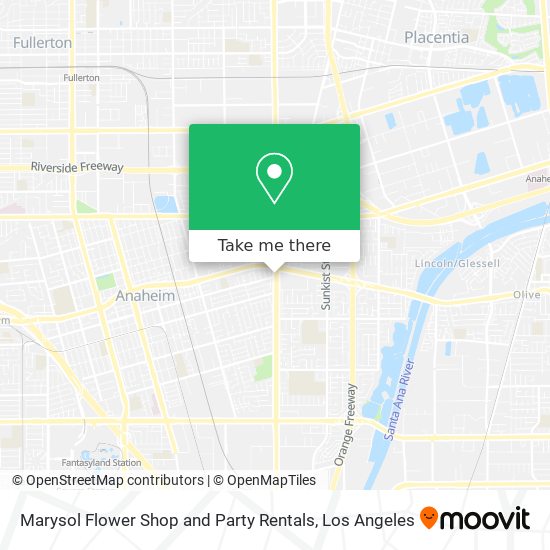 Marysol Flower Shop and Party Rentals map