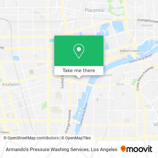 Armando's Pressure Washing Services map