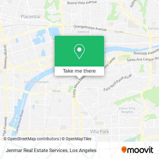 Jenmar Real Estate Services map