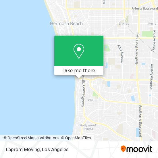 Mapa de Laprom Moving