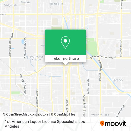 Mapa de 1st American Liquor License Specialists