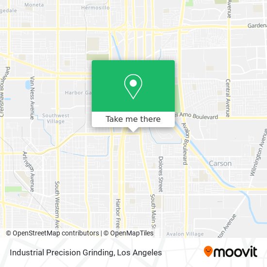 Mapa de Industrial Precision Grinding