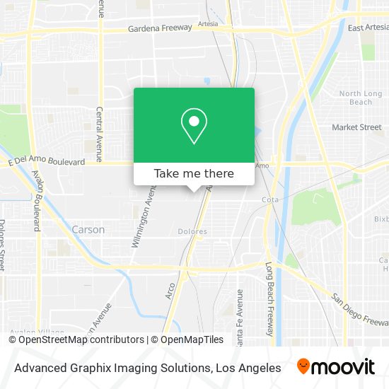 Advanced Graphix Imaging Solutions map