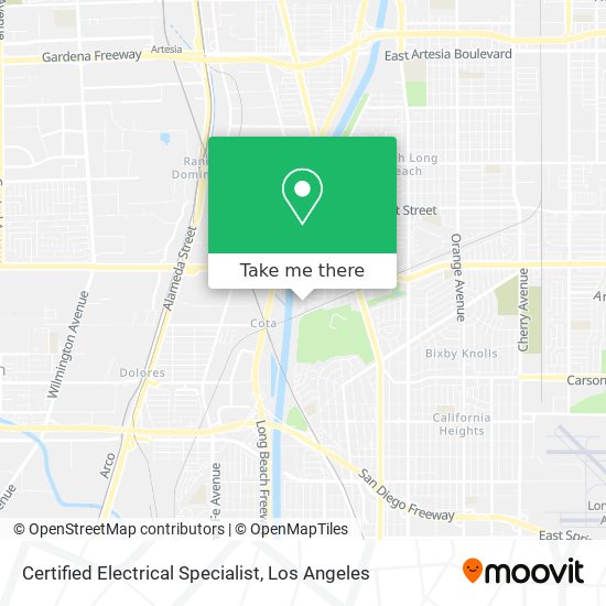 Mapa de Certified Electrical Specialist