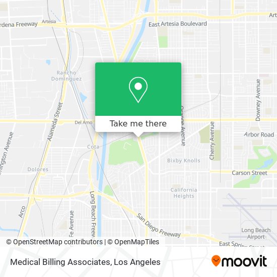 Mapa de Medical Billing Associates