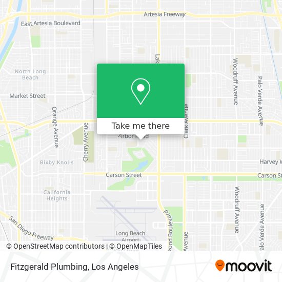 Fitzgerald Plumbing map