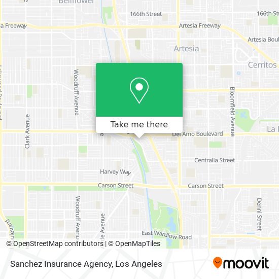 Sanchez Insurance Agency map