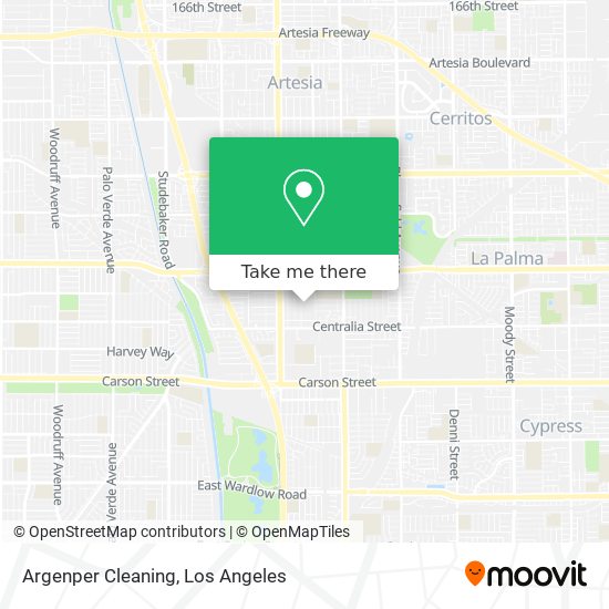 Mapa de Argenper Cleaning