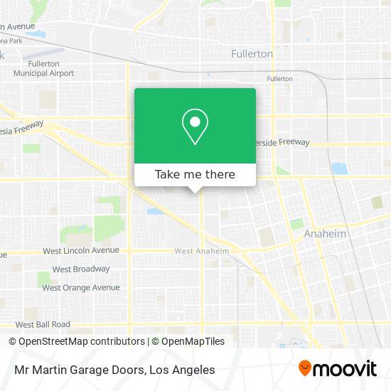 Mr Martin Garage Doors map