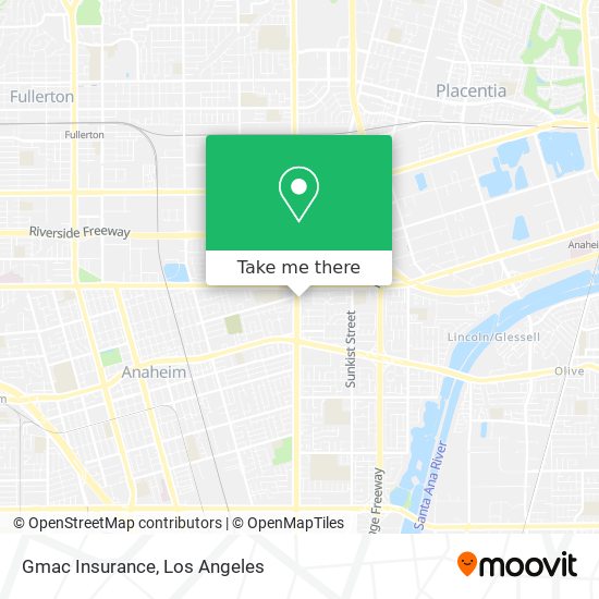 Gmac Insurance map