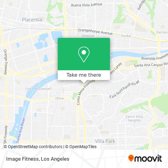 Mapa de Image Fitness