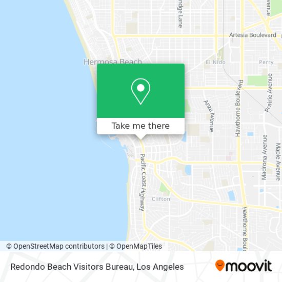 Mapa de Redondo Beach Visitors Bureau