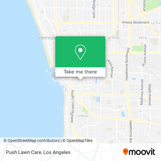Push Lawn Care map