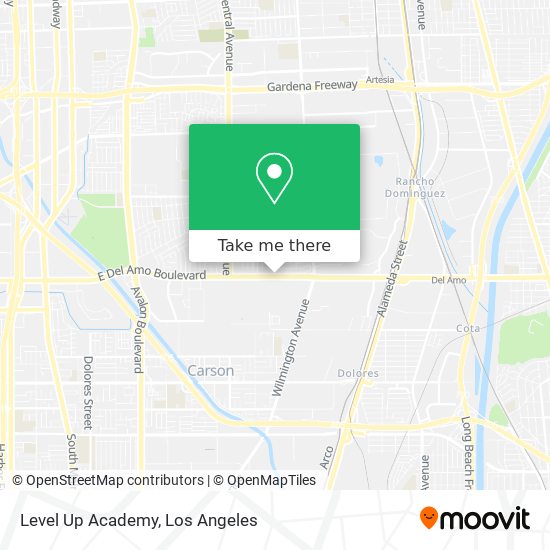 Level Up Academy map