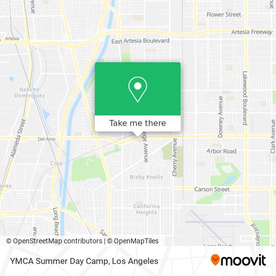 YMCA Summer Day Camp map