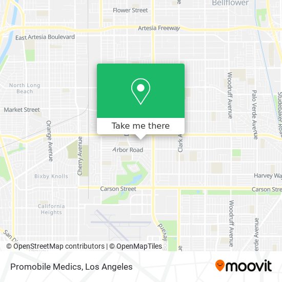 Promobile Medics map