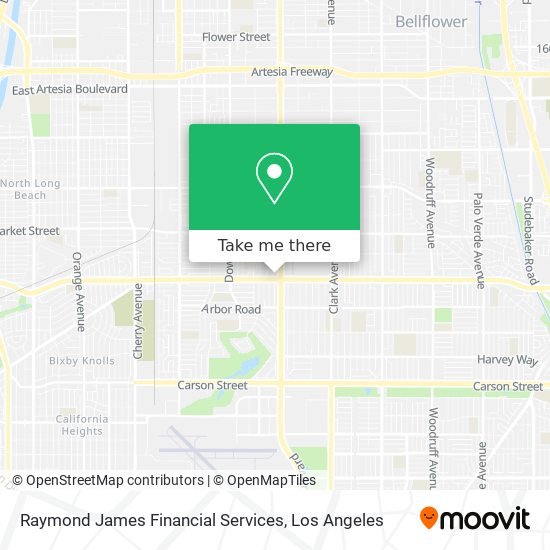 Mapa de Raymond James Financial Services