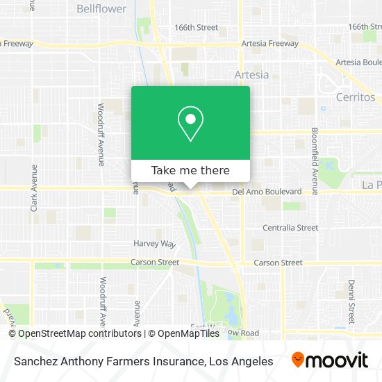 Mapa de Sanchez Anthony Farmers Insurance