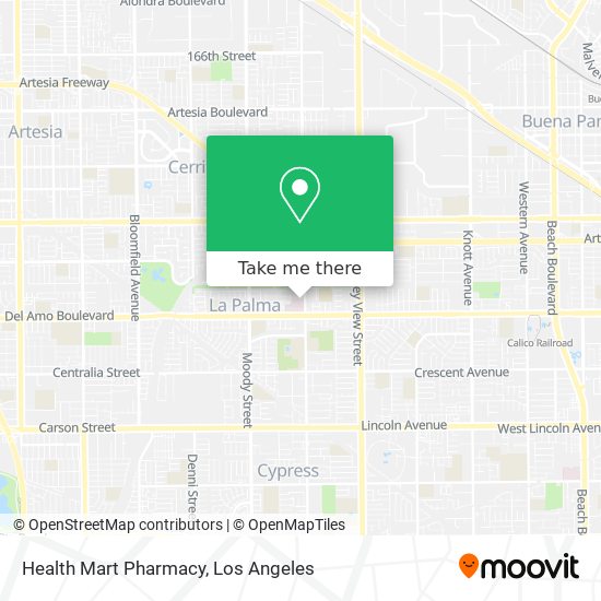 Mapa de Health Mart Pharmacy