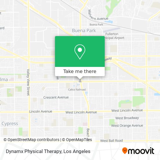 Dynamx Physical Therapy map