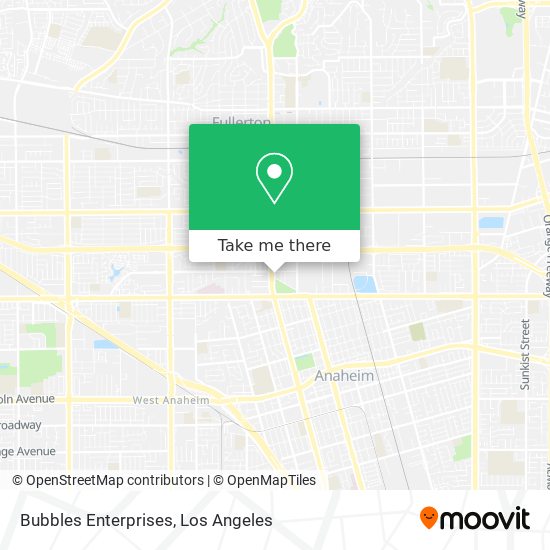 Bubbles Enterprises map