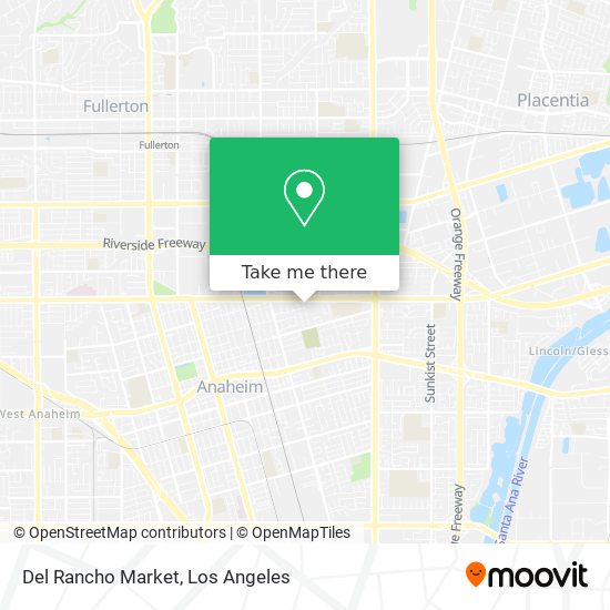 Del Rancho Market map