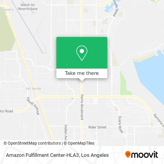 Mapa de Amazon Fulfillment Center-HLA3