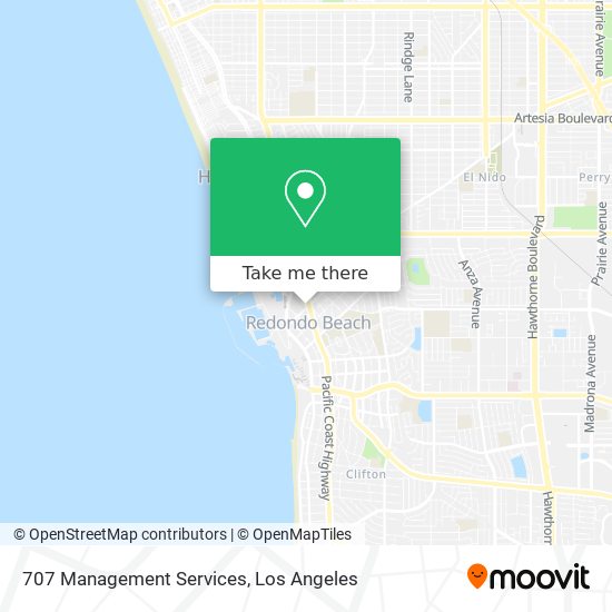 707 Management Services map