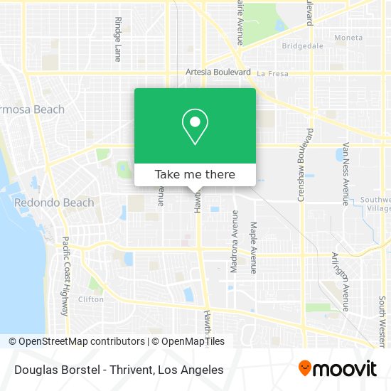 Douglas Borstel - Thrivent map