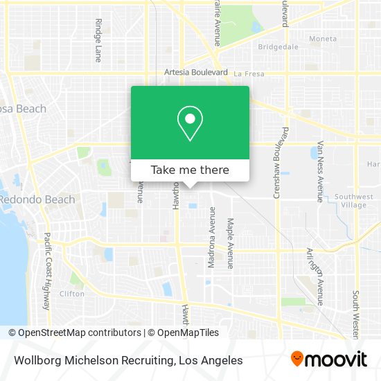 Wollborg Michelson Recruiting map