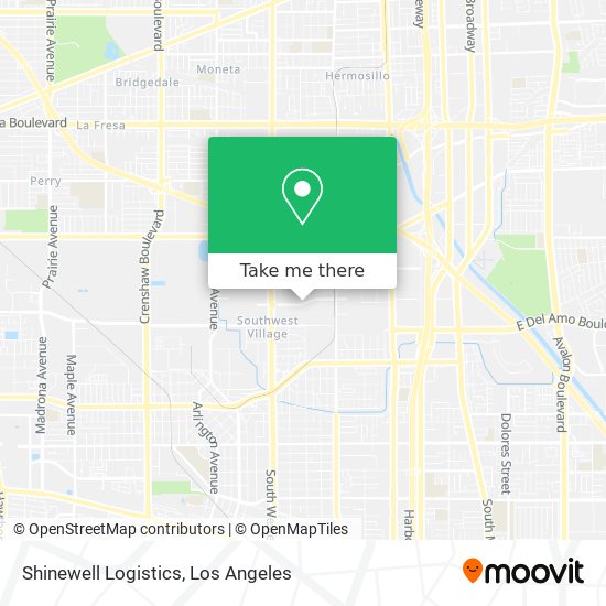 Mapa de Shinewell Logistics