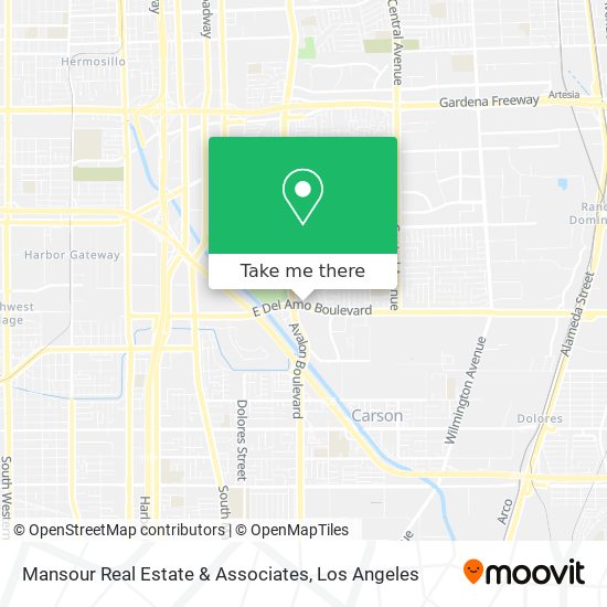 Mansour Real Estate & Associates map