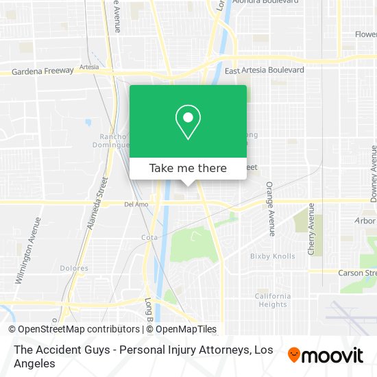 The Accident Guys - Personal Injury Attorneys map