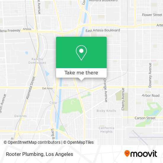 Rooter Plumbing map