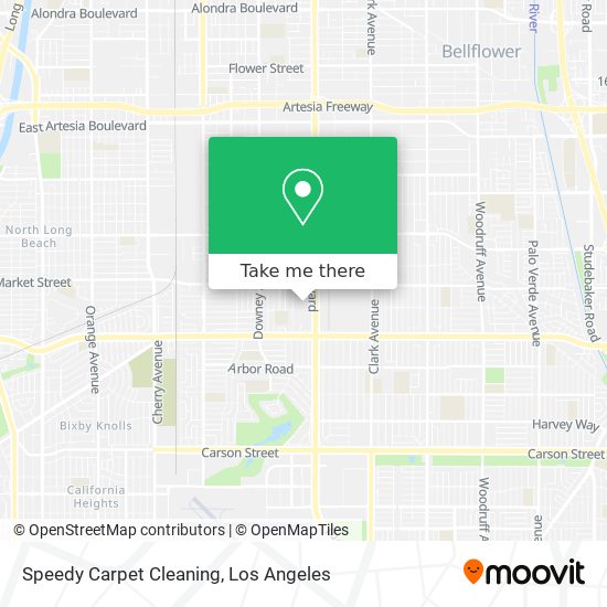 Speedy Carpet Cleaning map