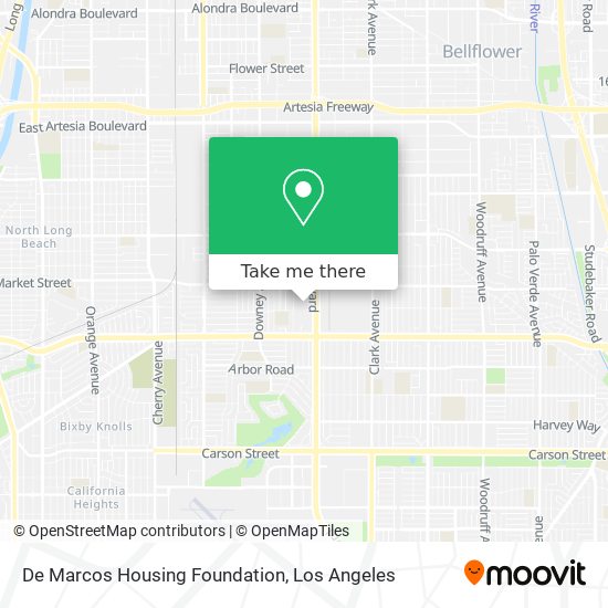 De Marcos Housing Foundation map