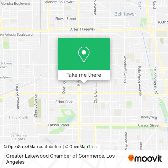 Greater Lakewood Chamber of Commerce map