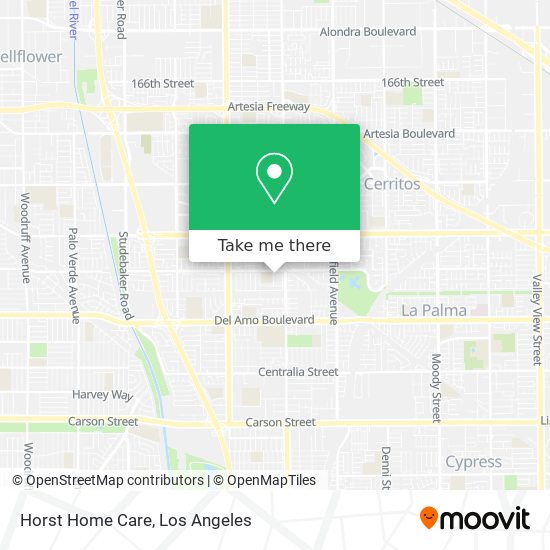 Horst Home Care map