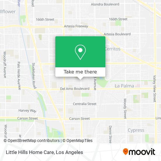 Little Hills Home Care map