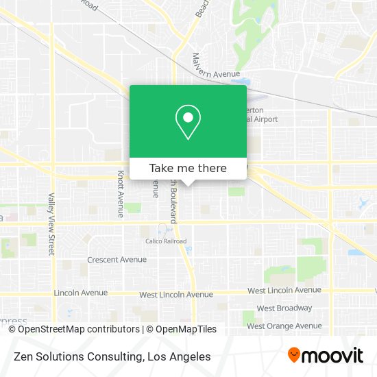 Zen Solutions Consulting map