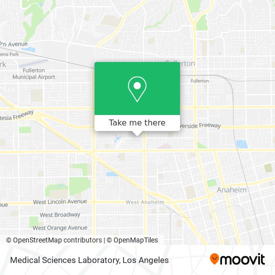 Medical Sciences Laboratory map