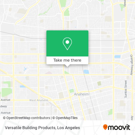 Versatile Building Products map