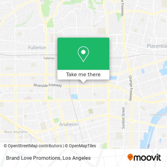 Brand Love Promotions map