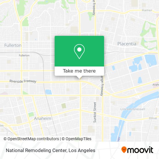 Mapa de National Remodeling Center