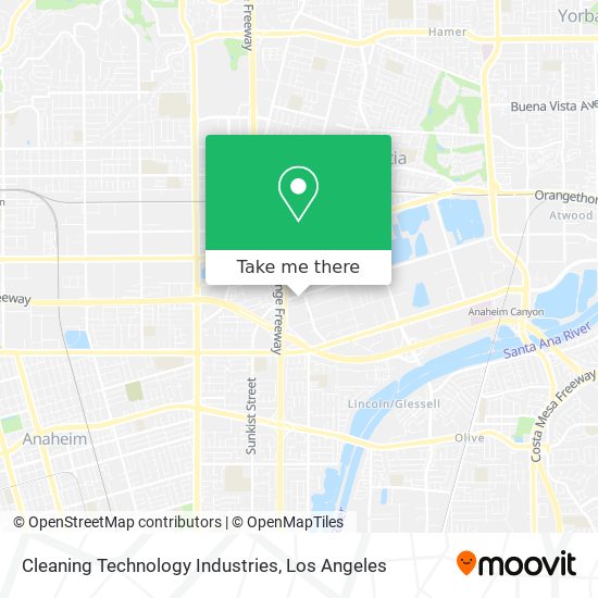 Mapa de Cleaning Technology Industries