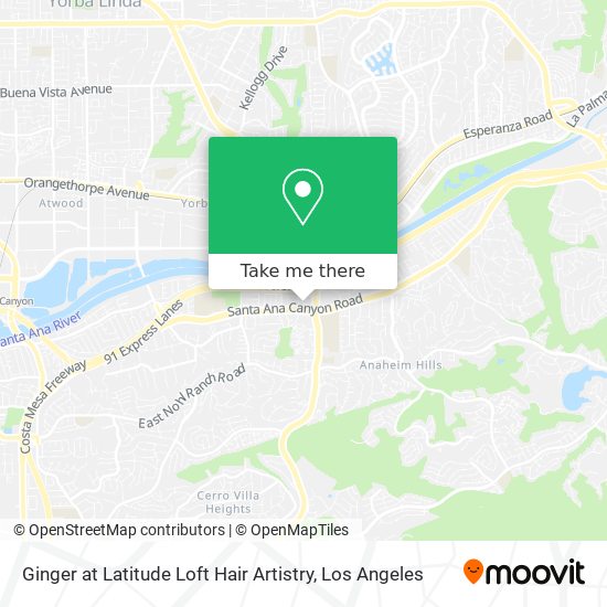 Ginger at Latitude Loft Hair Artistry map