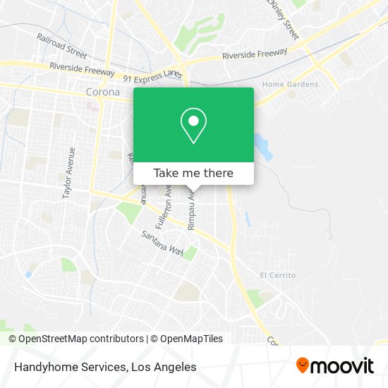 Handyhome Services map
