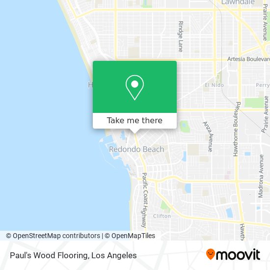 Paul's Wood Flooring map