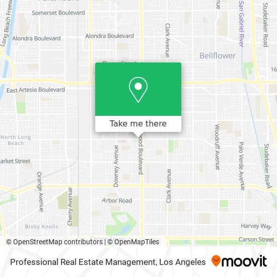 Mapa de Professional Real Estate Management