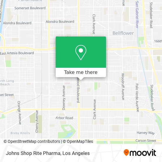 Mapa de Johns Shop Rite Pharma